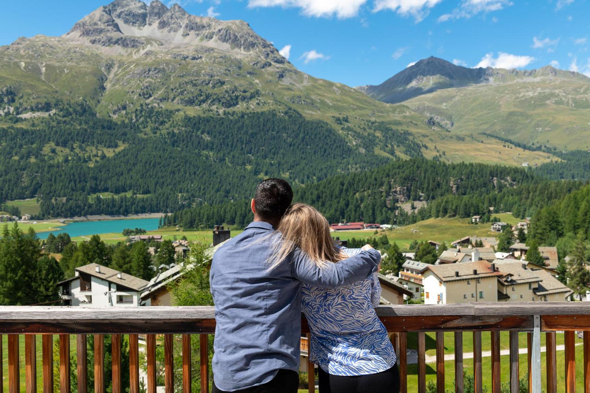 Nira Alpina Otel Silvaplana Dış mekan fotoğraf