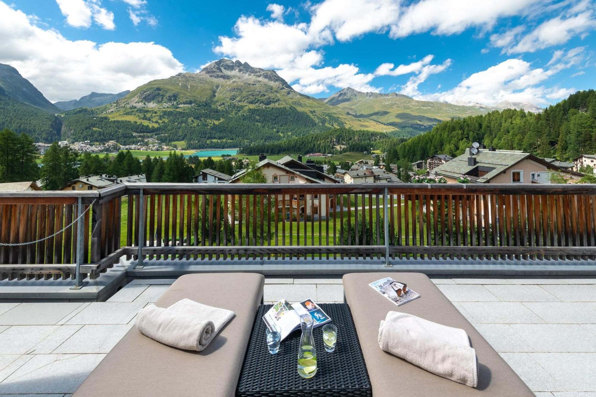 Nira Alpina Otel Silvaplana Dış mekan fotoğraf